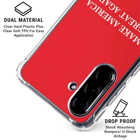 Make American Great Again Galaxy A36 5G Clear Case