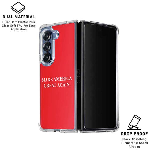 Make American Great Again Galaxy Z Fold6 Clear Case