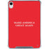 Make American Great Again iPad 11th Gen (2025) Clear Case