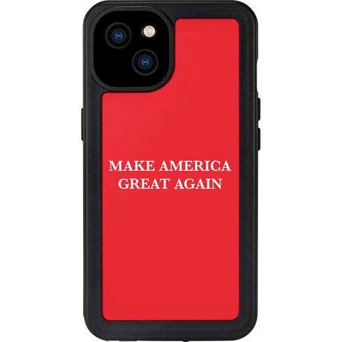Make American Great Again iPhone 15 Plus Waterproof Case