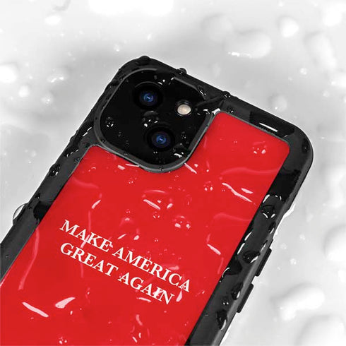 Make American Great Again iPhone 15 Plus Waterproof Case