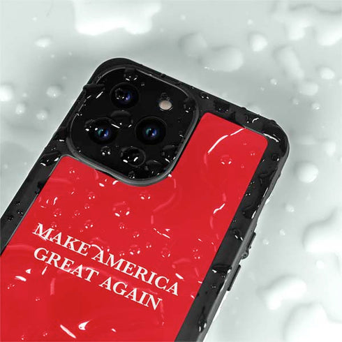 Make American Great Again iPhone 15 Pro Waterproof Case