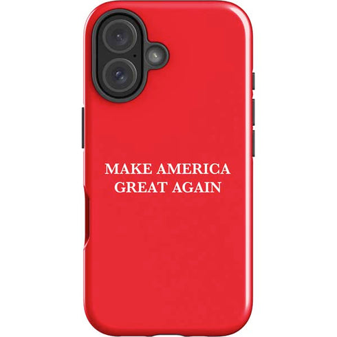 Make American Great Again iPhone 16 Plus Impact Case