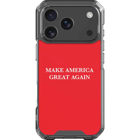 Make American Great Again iPhone 18 Pro Clear Case