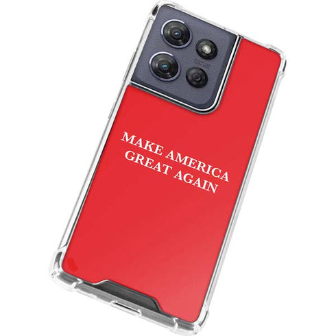 Make American Great Again Moto G Play 5G (2025) Clear Case