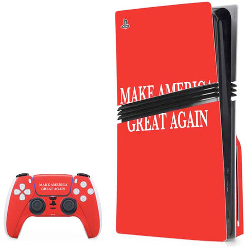 Make American Great Again PS5 Pro Disk Bundle Skin