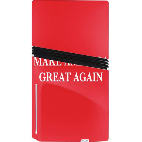 Make American Great Again PS5 Pro Disk Console Skin