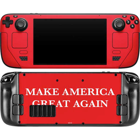 Make American Great Again Steam Deck Handheld Gaming Computer OLED Skin