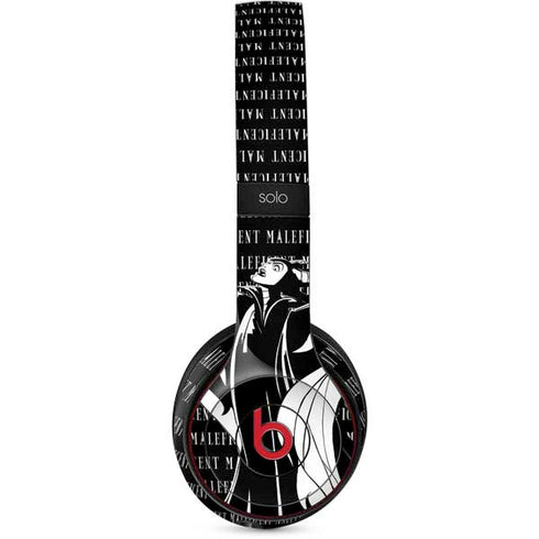 Disney Villains Maleficent Black and White Beats Solo 3 Wireless Skin