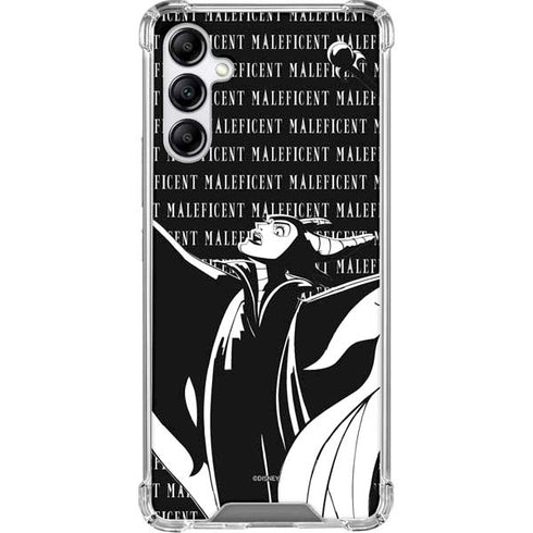 Disney Villains Maleficent Black and White Gabb Phone 4 Clear Case