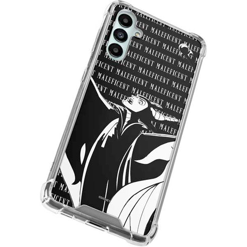 Disney Villains Maleficent Black and White Gabb Phone 4 Clear Case
