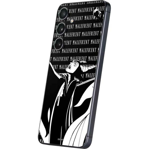 Disney Villains Maleficent Black and White Galaxy A16 5G Skin