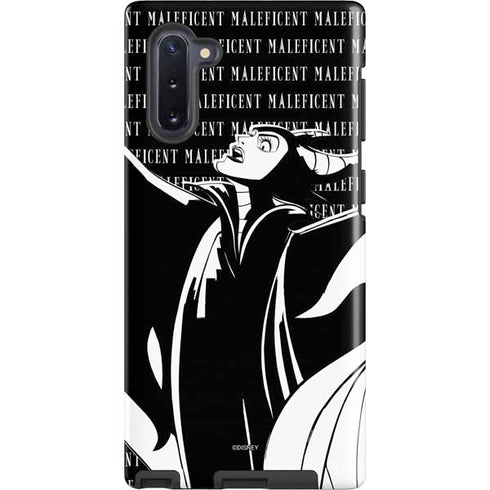 Disney Villains Maleficent Black and White Galaxy Cases