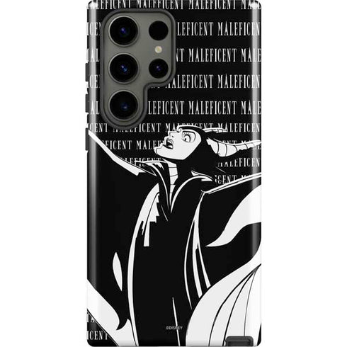 Disney Villains Maleficent Black and White Galaxy S23 Ultra Pro Case