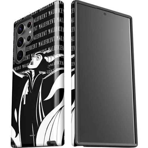 Disney Villains Maleficent Black and White Galaxy S23 Ultra Pro Case
