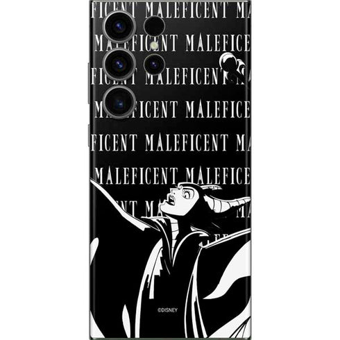 Disney Villains Maleficent Black and White Galaxy Skins