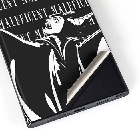 Disney Villains Maleficent Black and White Galaxy Skins