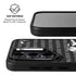 Disney Villains Maleficent Black and White Galaxy S25 Kickstand Case