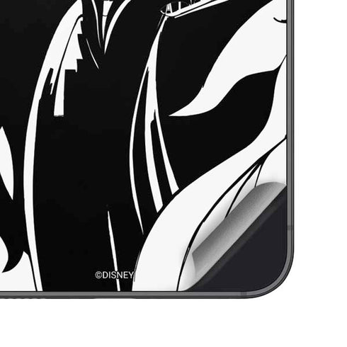 Disney Villains Maleficent Black and White Galaxy S24 Plus Skin