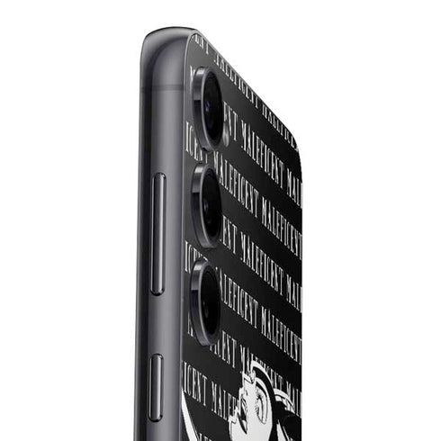 Disney Villains Maleficent Black and White Galaxy S25 Skin