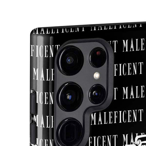 Disney Villains Maleficent Black and White Galaxy S25 Ultra Impact Case