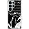 Disney Villains Maleficent Black and White Galaxy S25 Ultra Clear Case