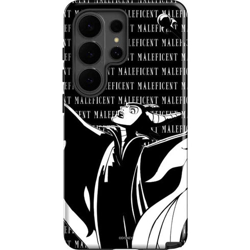 Disney Villains Maleficent Black and White Galaxy S26 Ultra Impact Case