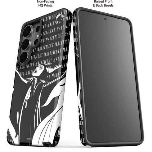 Disney Villains Maleficent Black and White Galaxy S26 Ultra Impact Case