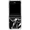 Disney Villains Maleficent Black and White Galaxy Z Flip6 Clear Case