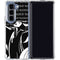 Disney Villains Maleficent Black and White Galaxy Z Fold5 5G Clear Case