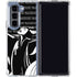 Disney Villains Maleficent Black and White Galaxy Z Fold5 5G Clear Case