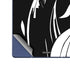Disney Villains Maleficent Black and White Galaxy Z Fold6 Skin