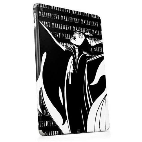 Disney Villains Maleficent Black and White Apple iPad Skin