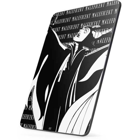 Disney Villains Maleficent Black and White Apple iPad Pro Skin