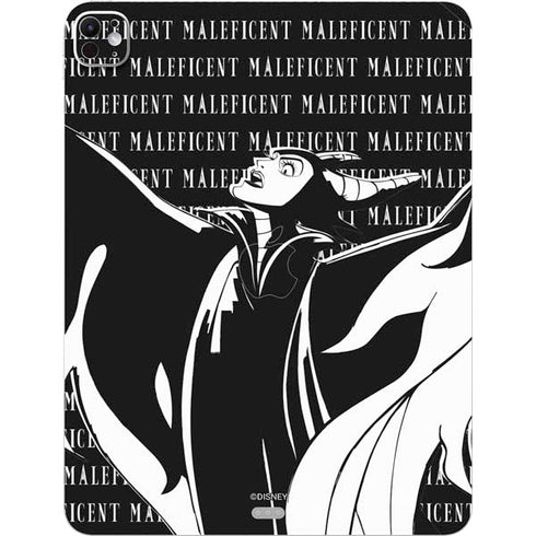 Disney Villains Maleficent Black and White iPad Pro 13in M4 (2024) Skin