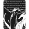 Disney Villains Maleficent Black and White iPad Pro 13in M4 (2024) Skin