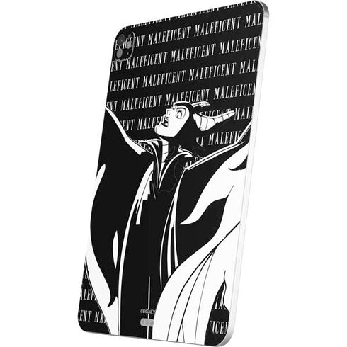 Disney Villains Maleficent Black and White iPad Pro 13in M4 (2024) Skin