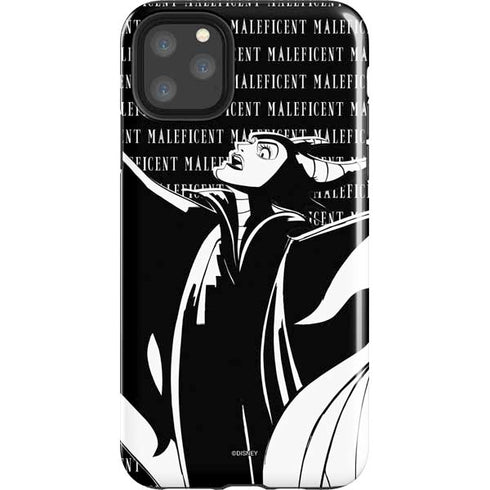 Disney Villains Maleficent Black and White iPhone Cases