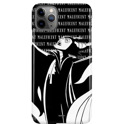 Disney Villains Maleficent Black and White iPhone Cases