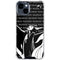 Disney Villains Maleficent Black and White iPhone 15 Clear Case
