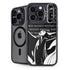 Disney Villains Maleficent Black and White iPhone 15 Pro Max Kickstand Case