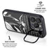 Disney Villains Maleficent Black and White iPhone 15 Pro Max Kickstand Case