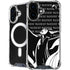 Disney Villains Maleficent Black and White iPhone 16 MagSafe Case