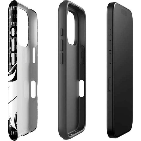 Disney Villains Maleficent Black and White iPhone 16 Pro Max Impact Case