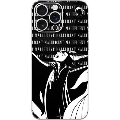 Disney Villains Maleficent Black and White iPhone 16 Pro Max Skin