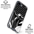 Disney Villains Maleficent Black and White iPhone 16e Clear Case