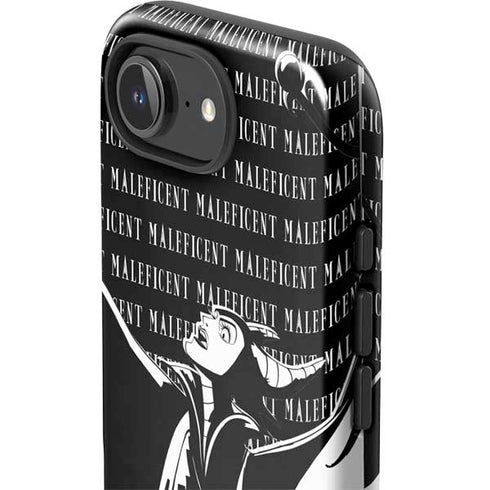 Disney Villains Maleficent Black and White iPhone 16e Impact Case