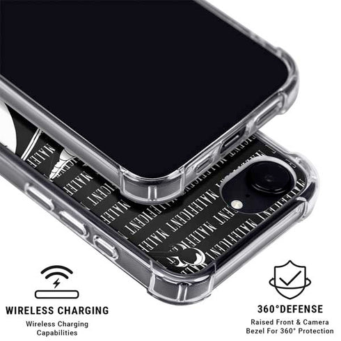 Disney Villains Maleficent Black and White iPhone 16e MagSafe Case
