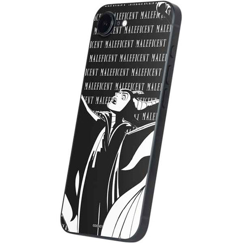 Disney Villains Maleficent Black and White iPhone 16e Skin