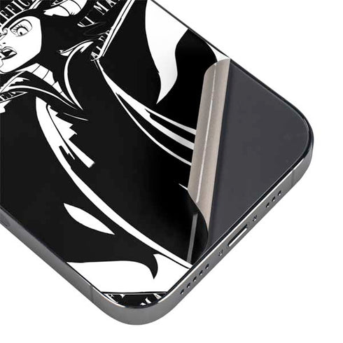Disney Villains Maleficent Black and White iPhone 16e Skin